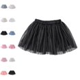 thumbnail image 1 of Bmisegm Back to School Clothes for Girls High Waist Embroidered Mesh Tutu Skirt with Elastic Waistband for Carnival Party Performance Girls Skirt 3-4 Years, 1 of 4