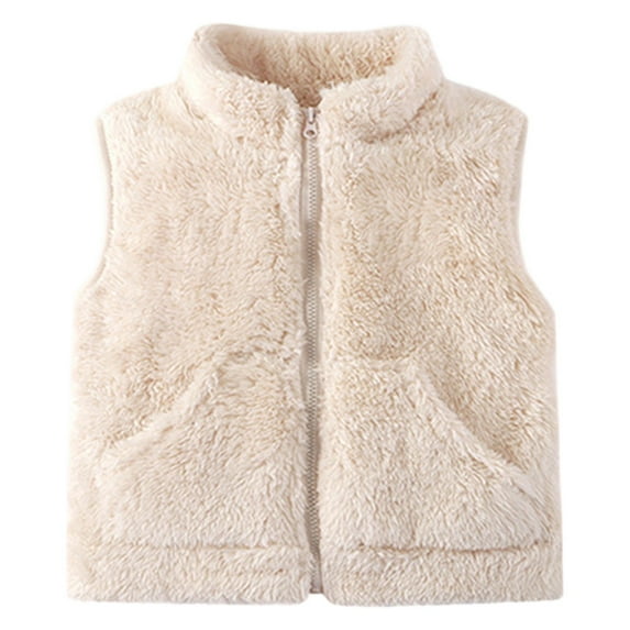 Bmisegm Boys And Girls' Jackets For Babies Children's Winter Coats Fall And Spring Styles Inner Wear Thick Padding Thickened Cardigan Warm Top Suitable For 9M 6Y Old 1-2 Years 90