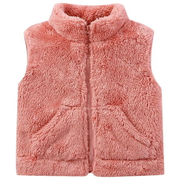 Bmisegm Boys And Girls' Jackets For Babies Children's Winter Coats Fall And Spring Styles Inner Wear Thick Padding Thickened Cardigan Warm Top Suitable For 9M 6Y Old 6-12 Months 80
