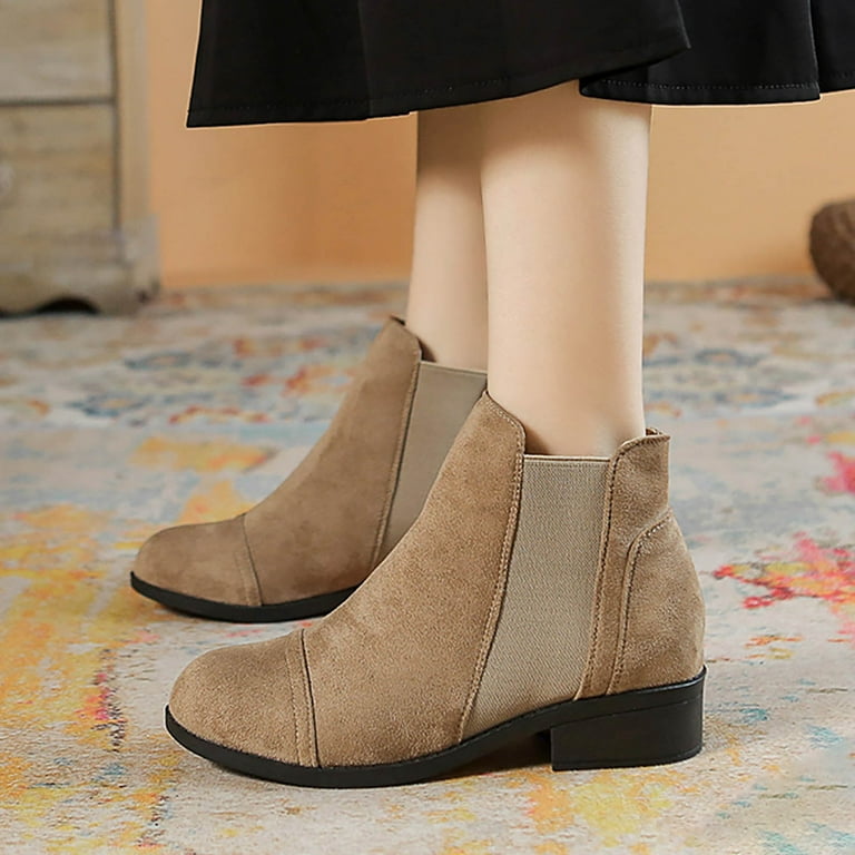 Ladies flat boots size 7 on sale