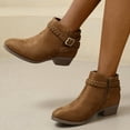 Bmisegm Girls Boots Classic Versatile Solid Women Ankle Boots Braid