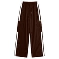 thumbnail image 1 of Bmisegm Girls Pants Kids Cargo Jogger Pants with Multiple Pockets for Boys and Girls Outdoor Play and Daily Casual Wear Comfortable Durable Twill Fabric sweatpants for girls 7-8 years 130, 1 of 1