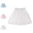 thumbnail image 1 of Bmisegm Girls Skirts Layered Mesh Tutu Party Dance Performance Skirt with Dot Print School Skirts for Girls 2-3 Years, 1 of 6