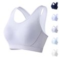 thumbnail image 1 of Bmisegm Girls Sports Bra High Support Workout Top for 12-18 Years Daily Bra for Girls Light Gray 12-13 Years, 1 of 8