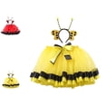 thumbnail image 1 of Bmisegm Halloween Clothes Girls Layered Mesh Tutu Animal Theme Party Dance Skirt with Headband Tutu Skirt 2-4 Years, 1 of 3