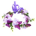 thumbnail image 1 of Bmisegm Headbands for Girls Boho Floral Summer Photo Headpiece for Kids Toddler Outdoor Hair Accessories for Girls 2-8Y Purple,One Size, 1 of 3