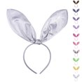 thumbnail image 1 of Bmisegm Headbands for Women Easter Large Bunny Ear Headband Fascinator for Kids Adults Hair Accessories One Size, 1 of 3