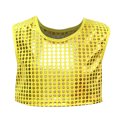 thumbnail image 1 of Bmisegm Kids Cheerleading Top With Sequin Performance Vest For Dance Team And Preschool Activities 15-18 years 180, 1 of 1