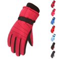 thumbnail image 1 of Bmisegm Kids Ski Snow Gloves Outdoor Youth Skating Snowboarding Windproof Boys Girls Winter Gloves Print Ski Mittens M, 1 of 5
