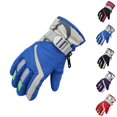 thumbnail image 1 of Bmisegm Kids Ski Snow Gloves Ski Skating Outdoor Windproof Snowboarding Boys Girls Winter Gloves Mittens Blue, 1 of 3