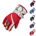 thumbnail image 1 of Bmisegm Kids Ski Snow Gloves Ski Skating Outdoor Windproof Snowboarding Boys Girls Winter Gloves Mittens Red, 1 of 1