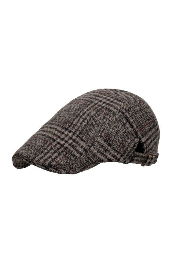Bmisegm French Beret Cap Lattice Prints Hat Work Cap Sunshade Hat Climbing Outdoors Autumn Winter Headwear Beret Hats for Women