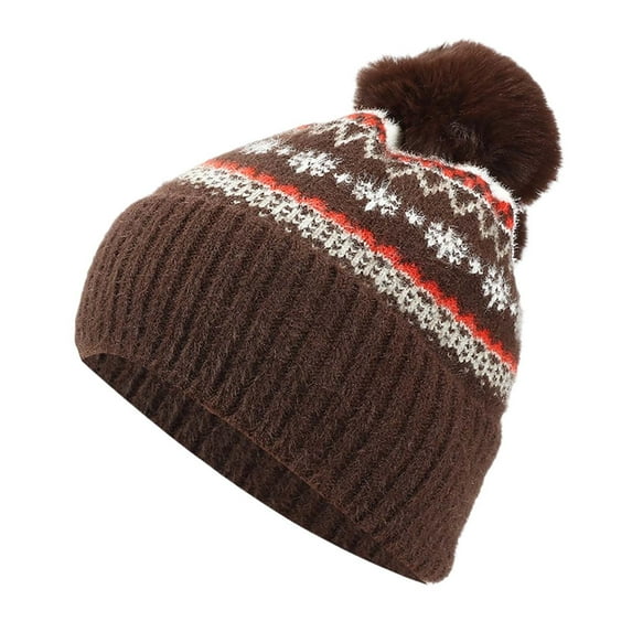 Bmisegm Winter Hat Cozy Knitted with Lined Warmth Cute Knit Cap for ...