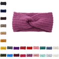 thumbnail image 1 of Bmisegm Knotted Headband for Women Soft Knit Cable Ear Warmer Headband Winter Stretch Warm Women Hair Bandana One size, 1 of 2