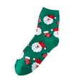 Bmisegm Ladies Autumn And Winter Christmas Socks Santa Cartoon Cotton