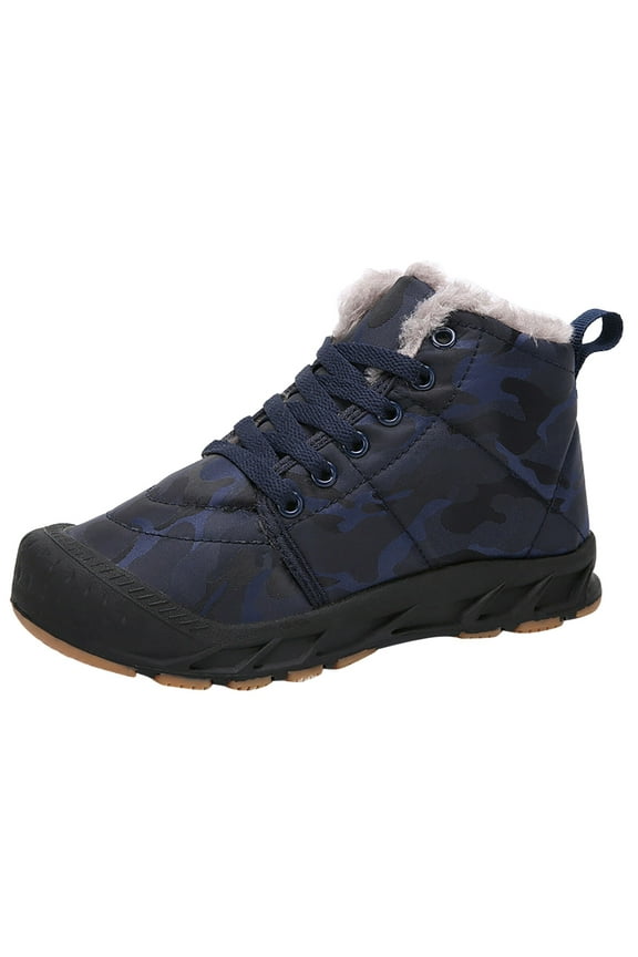Lavish Boots Boys Little Child And Big Kids High Top Outdoor Water Proof Snow Boots Children Warm Shoes Trendy And Fashionable Kids Sports Shoes Boys Boots CE2 13