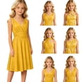 thumbnail image 1 of Bmisegm Little Girl Dresses Convertible Daughter Matching Party Gown for Show Princess Flower Girl Dress, 1 of 4