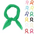 thumbnail image 1 of Bmisegm Scarfs for Women Candy Color Chiffon Square Scarf Soft Lightweight Art Performance Dance Neckwear Shawl Summer Scarf Green, 1 of 5
