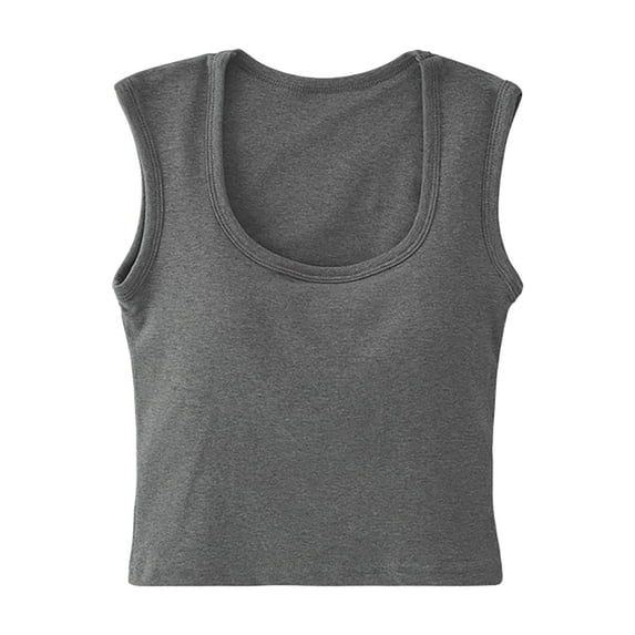 Bmisegm Tops For Girls Square Neck Crop Top Short Sleeve Tee Shirt Summer Casual Fashion Basic Ribbed Knit Stretch Fit Comfortable Daily Wear Girls Tops Tees & Blouses 17 years XXXL