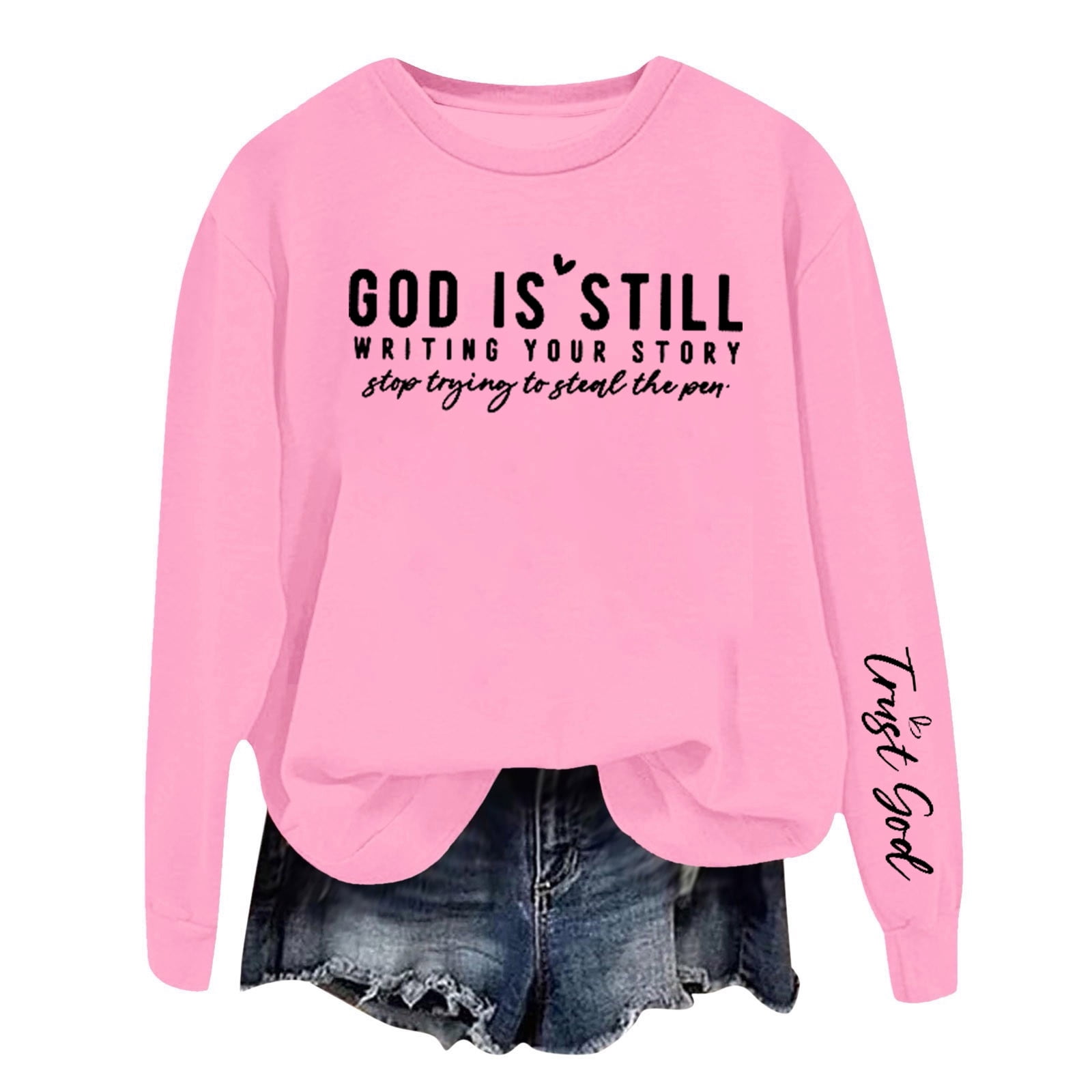 Lollipop Print Pattern Men Women Pullover Hoodie main image 1