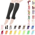 thumbnail image 1 of Bmisegm Women Winter Autumn Warm Stacked Socks Solid Fashionable Classic Knitted Leg Warmers Grey_002, 1 of 4
