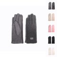 thumbnail image 1 of Bmisegm Womens Snow Gloves Winter Thermal Lambswool Cold Weather Riding Skiing Sports Windproof Touchscreen Warm Mittens Dark Gray, 1 of 5