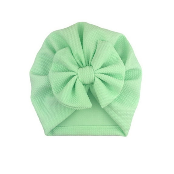 Bmnmsl Baby Boys Girls Soft Turban Knot Beanie Cap Infant Head Wrap