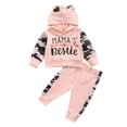thumbnail image 1 of Bmnmsl Baby Set Camouflage Letters Long Sleeve Hooded Pullover Pants, 1 of 5
