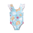 thumbnail image 1 of Bmnmsl New Toddler Baby Girl Swimsuit Bikini Bow Swimwear Beach Bathing Suit, 1 of 5