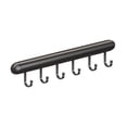 thumbnail image 1 of Bmnokb Kitchen Utensil Holder Hanger, Kitchen Hanging Rail, Pot and Pan Rack, Wall Mounted Kitchen Rail with Hooks for Hanging Cooking Utensils, Towel, Kitchen Utensil Organizer, 1 of 5