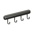 thumbnail image 1 of Bmnokb Kitchen Utensil Holder Hanger, Kitchen Hanging Rail, Pot and Pan Rack, Wall Mounted Kitchen Rail with Hooks for Hanging Cooking Utensils, Towel, Kitchen Utensil Organizer, 1 of 6