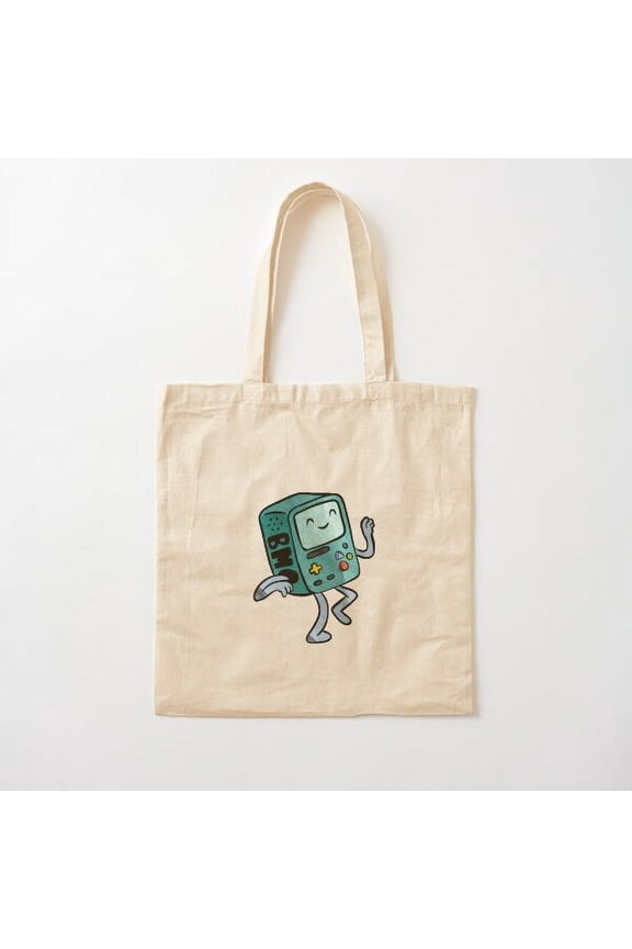 Bmo Design 6 Canvas Tote Bags, Reusable Shopping Bag