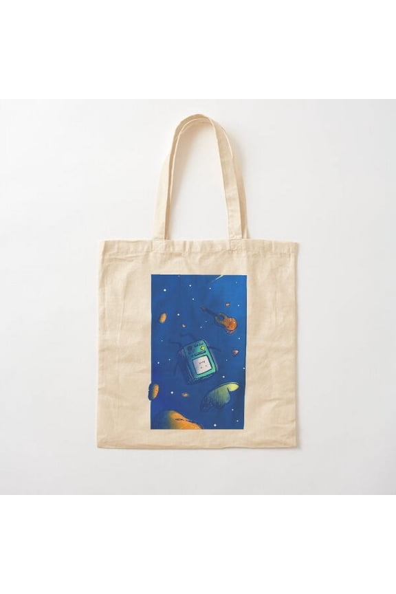 Bmo Distant Lands Canvas Tote Bags, Reusable Shopping Bag