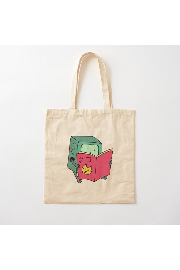 Bmo Reading Canvas Tote Bags, Reusable Shopping Bag