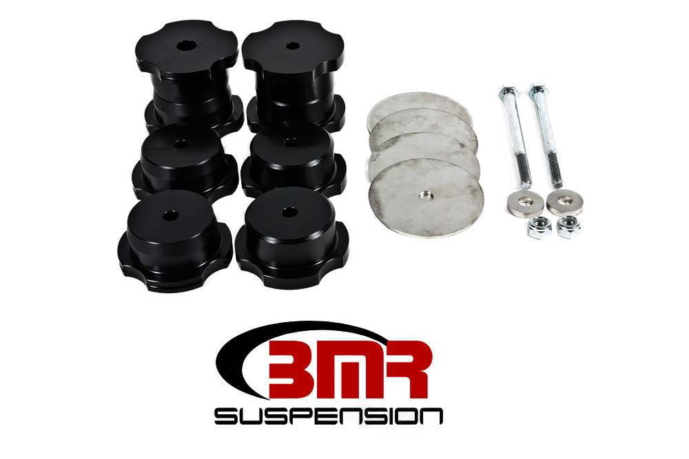 Bmr Suspension Bk062 Bushing Kit, Rear Cradle, Delrin Fits select: 2017 CHEVROLET CAMARO LS/LT, 2018 CHEVROLET CAMARO LT