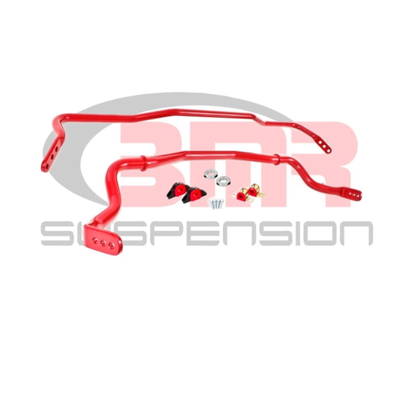 Bmr Suspension Sb043r Sway Bar Kit With Bushings, Front (Sb044), Rear (Sb045) Fits select: 2015-2019 FORD MUSTANG GT, 2020 FORD MUSTANG
