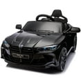 thumbnail image 1 of Bmw M4 12v Kids Electric Car with Parent Remote, Battery Powered Cars for Kids, Three Speed Adjustable,Power Display, Usb,Mp3 ,Bluetooth,Led Light,Story, Ride On Car for Boy and Girl Ages 3-8, Black, 1 of 12