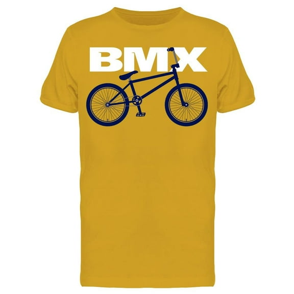 Bmx Bicycle Design T-Shirt Men -Image by Shutterstock, Male Medium