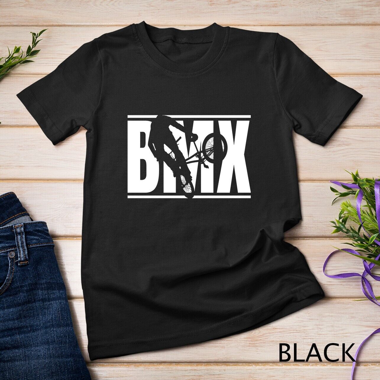 Bmx Bike Rider Racing Bicycle Boys Girls Unisex T-Shirt - Walmart.com