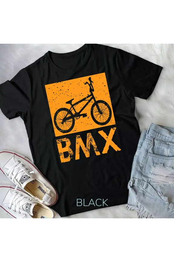 Bmx Bike Rider Racing Bicycle Gift Boys Girls Unisex T-Shirt