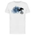 thumbnail image 1 of Bmx Rider Graphic T-Shirt Men -Image by Shutterstock, Male Medium, 1 of 2