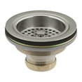 thumbnail image 1 of Kohler Duo Basket Strainer Duostrainer R8799-C-BN - Basket Shape - Single Unit, Silver, 1 of 1