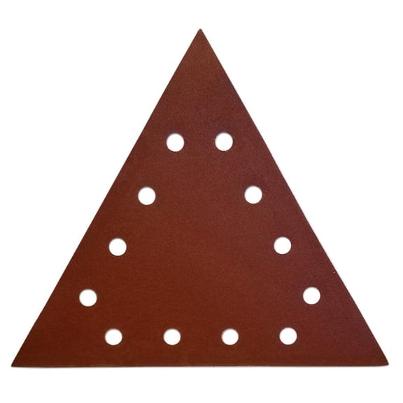 Bn Products Sdt 7 Inch Hook And Loop Oscillating Sanding Triangle - Fine Grit/180 - 10 Pack