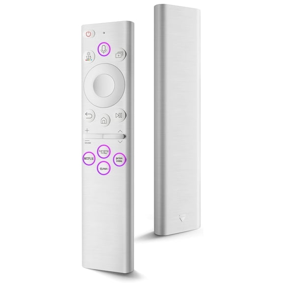 Bn59-01391A for Samsung Frame TV Remote Replacement, Compatible with 2018-2024 Samsung Frame Remote, Voice Function. for Crystal QLED QLED 4K 8K(No Solar)