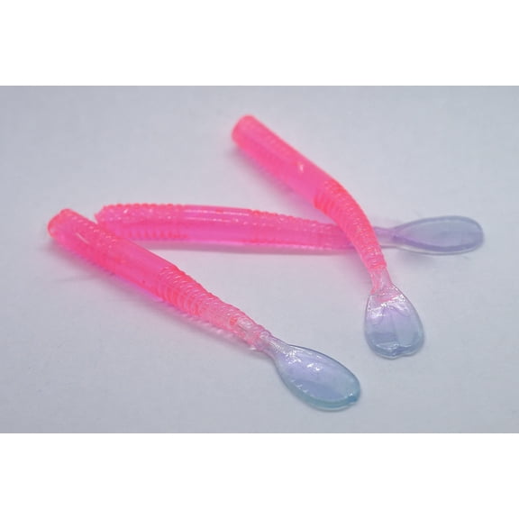 BnR Tackle LF3.5 Holey Worm, 3.5", Low Flow, 8/Pack