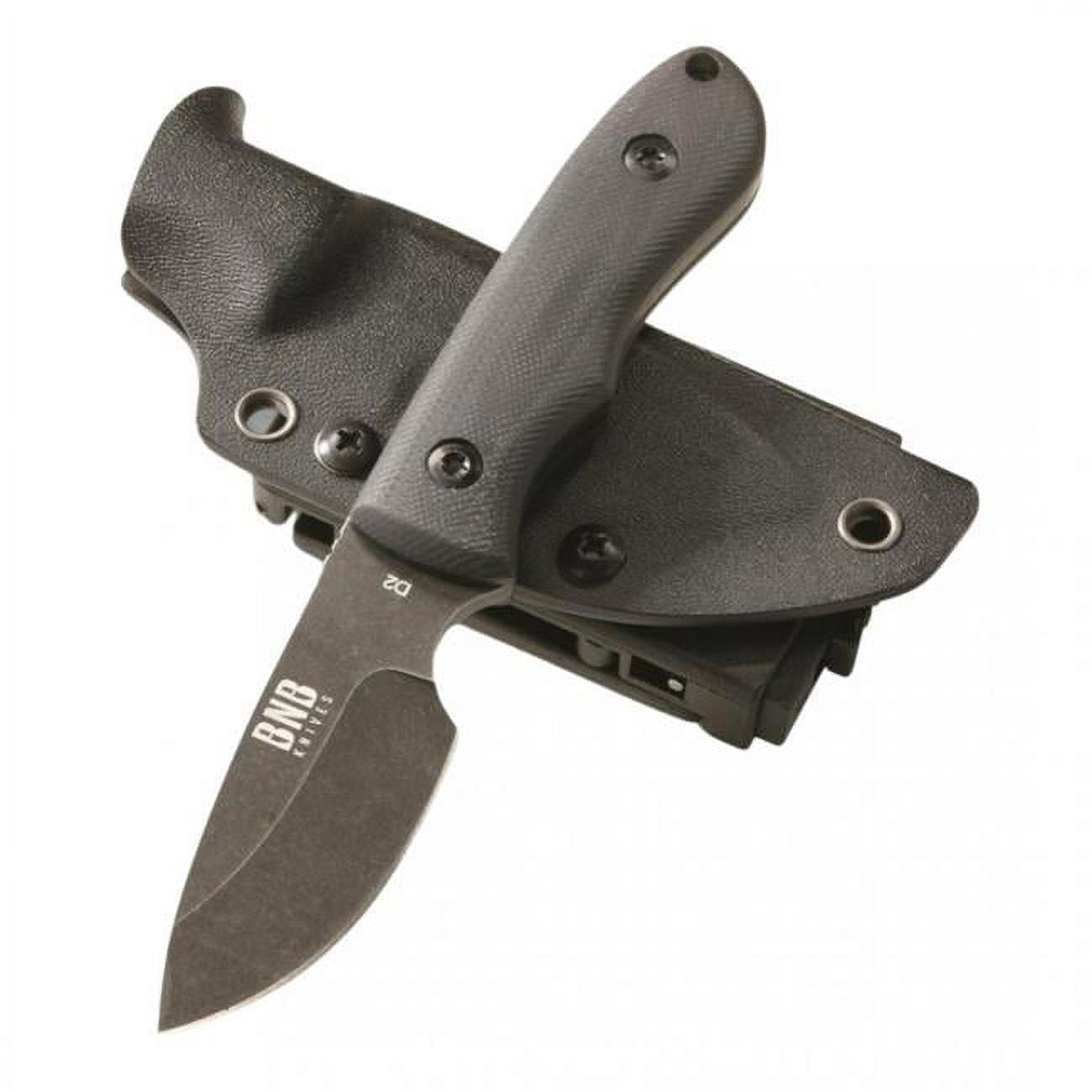 Bnb Knives BNB15252TC Tac Hunter D2 Drop Point G-10 W/Sheath Fixed ...