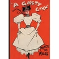 thumbnail image 1 of Bnf Affiches: Carnet Blanc, Affiche Gaiety Girl (Paperback), 1 of 1