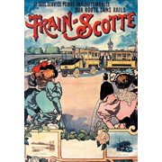 Bnf Affiches Carnet Blanc, Affiche Train-Scotte Automobile, Paperback