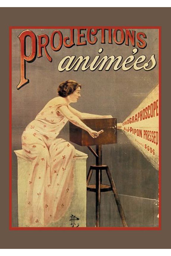 Bnf Affiches Carnet Blanc Projection Cinma, (Paperback)