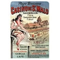 thumbnail image 1 of Bnf Affiches: Carnet Ligné Affiche Casino Saint-Malo (Paperback), 1 of 1